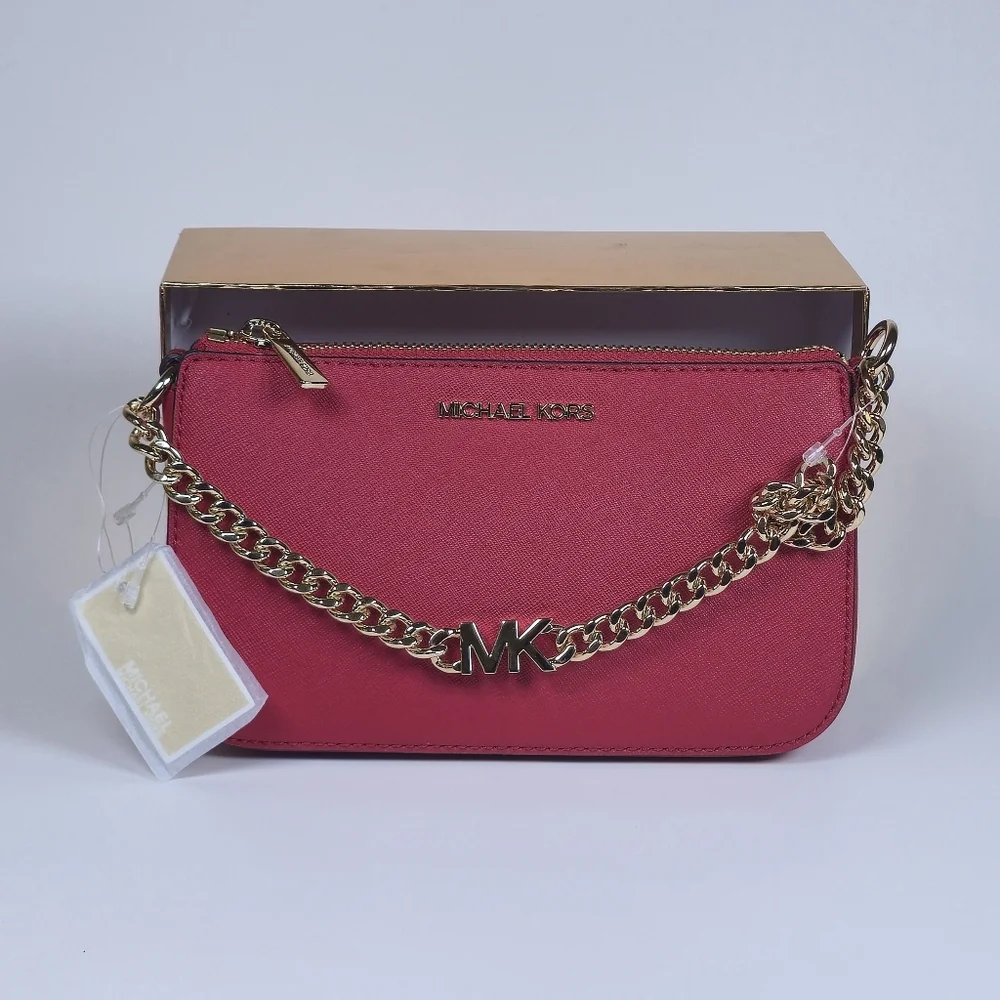MICHAEL‎ KORS JST Md Saffiano Leather Crossbody XBody